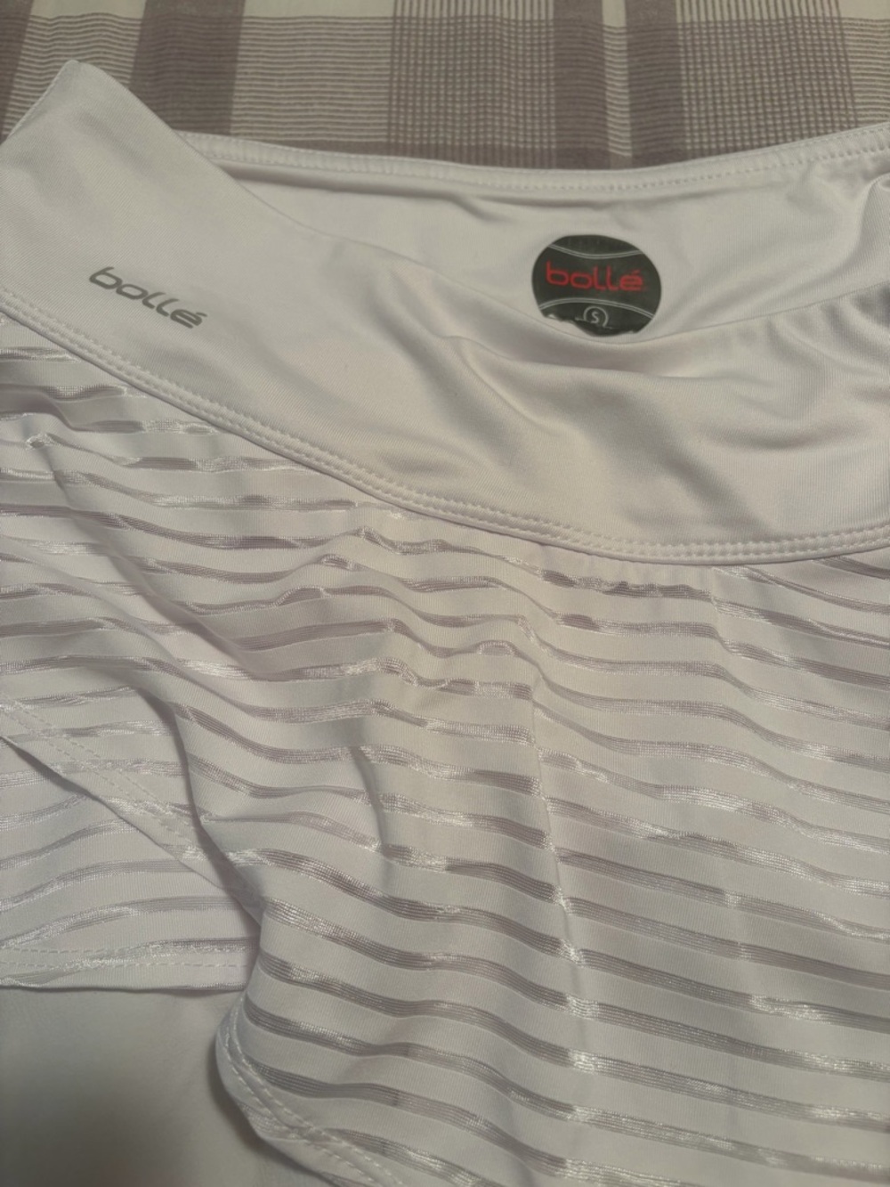 bolle White Layered Flounce Tennis Skirt - Picture 6 of 8